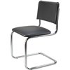 Riva Chair Сильвия 02S черная экокожа, хром фото 7