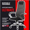 BRABIX Premium Ultimate EX-800 хром, плотная двойная сетка Х2, черное/серое фото 18