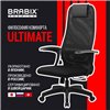 BRABIX Premium Ultimate EX-801 пластик, плотная двойная сетка Х2, черное фото 17