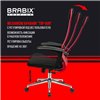 BRABIX Premium Ultimate EX-801 хром, плотная двойная сетка Х2, черное/красное фото 19