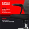 BRABIX Premium Ultimate EX-801 хром, плотная двойная сетка Х2, черное/серое фото 20