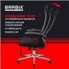 BRABIX Premium Ultimate EX-801 хром, плотная двойная сетка Х2, черное фото 19