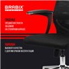 BRABIX Premium Ultimate EX-801 хром, плотная двойная сетка Х2, черное фото 20