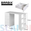BRABIX Scandi CD-016 100х500х750 мм, 4 ящика, белый фото 8