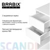 BRABIX Scandi CD-017, 900х450х750 мм, 2 ящика, белый фото 4