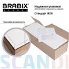 Стеллаж BRABIX Scandi SH-008, 730х250х1760 мм, 6 секций, ЛДСП, белый фото 5