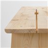 Скамья деревянная, сосна, BRABIX Scandi Wood SC-003, 1000х250х450 мм фото 7