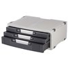 Подставка для принтера или монитора BRAUBERG, с 1 полкой и 3 ящиками, 380х275х150 мм фото 5