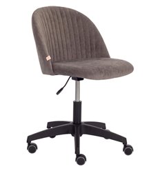 Офисное кресло TETCHAIR MELODY PLT флок, серый фото 1