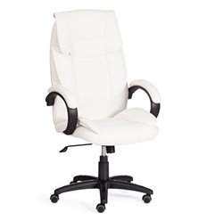 Офисное кресло TETCHAIR OREON экокожа, белый фото 1