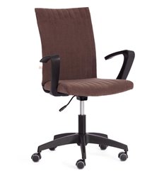 Офисное кресло TETCHAIR SPARK флок, коричневый фото 1