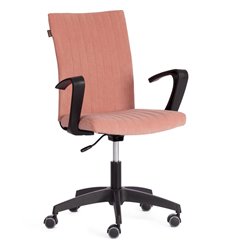 Офисное кресло TETCHAIR SPARK флок, розовый фото 1