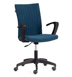 Офисное кресло TETCHAIR SPARK флок, синий фото 1