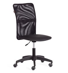 Офисное кресло TETCHAIR START экокожа/сетка, черный фото 1