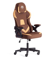 Офисное кресло TETCHAIR iBear ткань, коричнево-бежевый фото 1