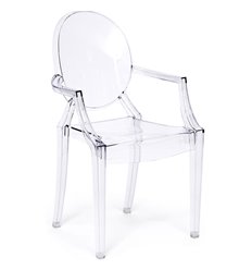 Стул TETCHAIR MEDALION (mod. 922) пластик прозрачный фото 1