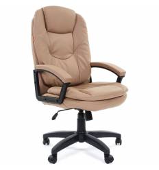 Кресло CHAIRMAN 668 LT/beige для руководителя, экокожа, цвет бежевый