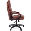 Кресло CHAIRMAN 668 LT для руководителя, цвет коричневый фото 3
