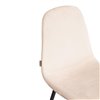 TETCHAIR BREEZE (mod. JSC-58) компл. 4 шт., велюр бежевый HLR2, ножки черные фото 9