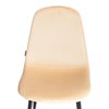 TETCHAIR BREEZE (mod. JSC-58) велюр песочный HLR6, ножки черные фото 7