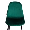 TETCHAIR BREEZE (mod. JSC-58) компл. 4 шт., велюр зеленый HLR56, ножки черные фото 8