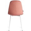 TETCHAIR BREEZE (mod. JSC-58) компл. 4 шт., велюр коралловый HLR44, ножки белые фото 6