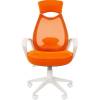 Кресло CHAIRMAN 840 White/orange для руководителя фото 2