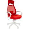 Кресло CHAIRMAN 840 White/Red для руководителя фото 1