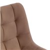 TETCHAIR CHILLY (mod. 7095-1) компл. 4 шт., ткань бежевый barkhat 5, ножки белые фото 8