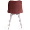 TETCHAIR CHILLY (mod. 7095-1) ткань коралловый barkhat 15, ножки белые фото 5