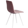 TETCHAIR CHILLY (mod. 7095-1) компл. 4 шт., ткань лавандовый barkhat 17, ножки белые фото 5