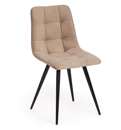 TETCHAIR CHILLY (mod. 7095-1) ткань бежевый barkhat 5, ножки черные