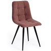 TETCHAIR CHILLY (mod. 7095-1) ткань коралловый barkhat 15, ножки черные фото 1