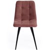 TETCHAIR CHILLY (mod. 7095-1) ткань коралловый barkhat 15, ножки черные фото 2