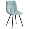 TETCHAIR CHILLY (mod. 7095-1) компл. 4 шт., ткань мятный barkhat 88, ножки черные фото 2