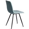 TETCHAIR CHILLY (mod. 7095-1) компл. 4 шт., ткань мятный barkhat 88, ножки черные фото 5