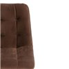 TETCHAIR CHILLY (mod. 7095-1) компл. 4 шт., ткань коричневый barkhat 12, ножки черные фото 8