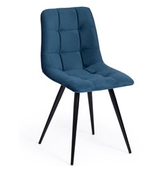 TETCHAIR CHILLY (mod. 7095-1) ткань синий barkhat 29, ножки черные