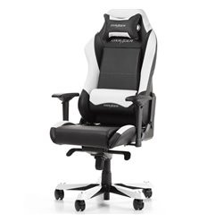 Кресло DXRacer OH/IS11/NW для руководителя, компьютерное, цвет черный/белый (OH/IF11/NW)