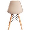 TETCHAIR CINDY (EAMES) (mod. 1801) пластик бежевый, ножки бук фото 5