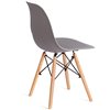 TETCHAIR CINDY (EAMES) (mod. 1801) компл. 4 шт., пластик светло-серый, ножки бук фото 5