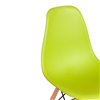 TETCHAIR CINDY (EAMES) (mod. 1801) пластик оливковый, ножки бук фото 8