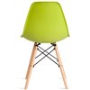 TETCHAIR CINDY (EAMES) (mod. 1801) компл. 4 шт., пластик оливковый, ножки бук фото 6