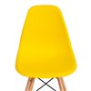 TETCHAIR CINDY (EAMES) (mod. 1801) пластик желтый, ножки бук фото 7