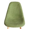 TETCHAIR CINDY SOFT (mod. C1021F1-1) фактурный велюр зеленый LY1701-7, ножки дерево натуральный фото 7