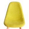 TETCHAIR CINDY SOFT (mod. C1021F1-1) компл. 4 шт., фактурный велюр светло-зеленый LY1701-8, ножки дерево натуральный фото 8