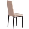 TETCHAIR Easy (mod. 24-1) компл. 4 шт., вельвет бежевый HLR8, ножки черные фото 5