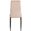 TETCHAIR Easy (mod. 24-1) компл. 4 шт., вельвет бежевый HLR8, ножки черные фото 6