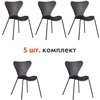 TETCHAIR Jacobsen (mod DC 102-1) компл. 5 шт., пластик черный, ножки черные фото 1