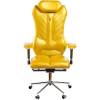 Кресло Kulik-System Monarch для руководителя, ортопедическое, цвет золотой фото 2
